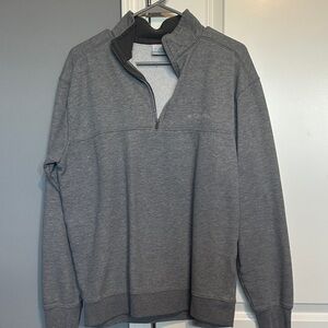 Columbia Men's Charcoal Zip-Up Sweater
